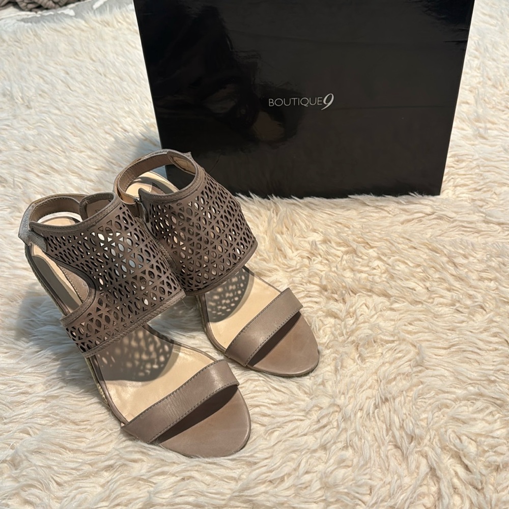 Wedge heel sandals